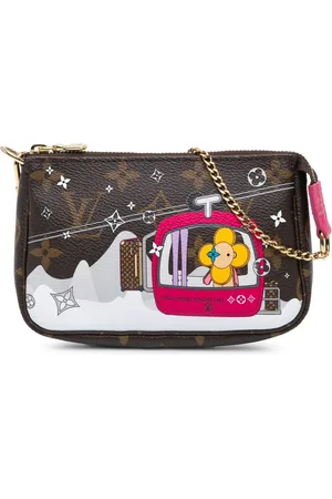LOUIS VUITTON Clutches - 2019 Monogram Christmas Animation Mini Courchevel - Gr. unisize - in - für Damen