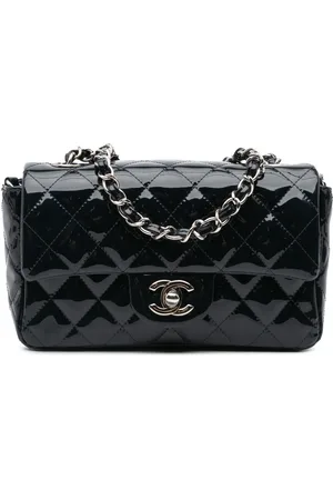 CHANEL Hobo Bags - 2014-2015 Mini Rectangular Classic Patent Single F - Gr. unisize - in - für Damen