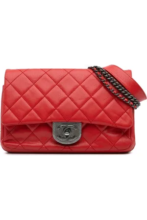 CHANEL Bauchtaschen - 2016-2017 Small Quilted Goatskin Double Carry Wais - Gr. ONE SIZE - in - für Damen