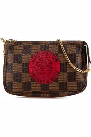 LOUIS VUITTON Kosmetiktaschen - 2008 Damier Ebene Trunks and Bags Mini Pochette Ac - Gr. unisize - in - für Damen