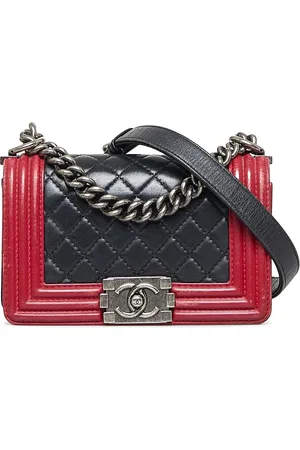 CHANEL Hobo Bags - 2013-2014 Small Bicolor Boy - Gr. unisize - in - für Damen