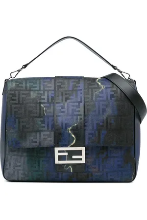 Fendi Hobo Bags - 2010-2024 Large Zucca Perforated Leather Baguette - Gr. unisize - in - für Damen