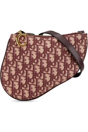 Dior Hobo Bags - 2019 Oblique Canvas Saddle Triple Zip Crossbody - Gr. unisize - in - für Damen