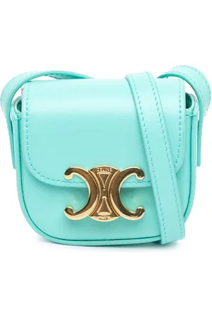 Céline Hobo Bags - 2021 Mini Shiny Calfskin Triomphe Crossbody - Gr. unisize - in - für Damen
