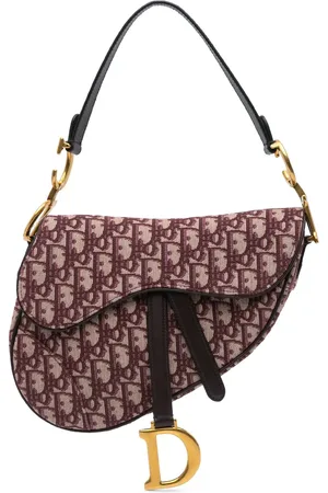 Dior Hobo Bags - 2019 Oblique Canvas Saddle Bag - Gr. unisize - in - für Damen