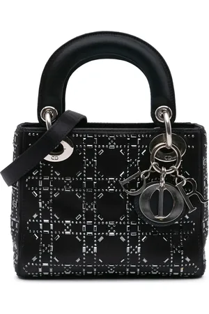 Dior Crossbody Bags - 2019 Mini Satin Cannage Strass Crystal Embellished - Gr. unisize - in - für Damen
