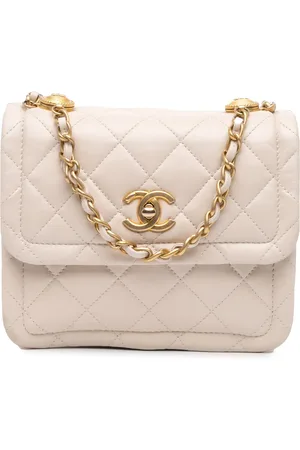 CHANEL Hobo Bags - 2020 Small Lambskin Button On Top Flap - Gr. unisize - in - für Damen