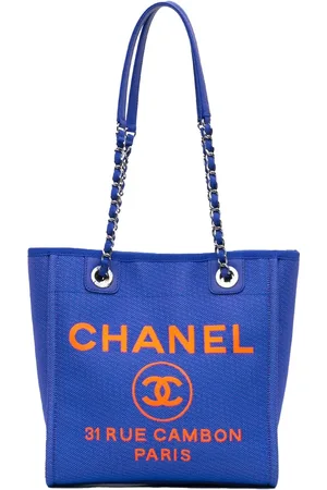 CHANEL Crossbody Bags - 2021 Mini Canvas Deauville Tote - Gr. unisize - in - für Damen