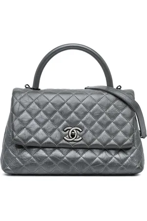 CHANEL Crossbody Bags - 2019 Small Quilted Aged Calfskin Coco Top Handle B - Gr. unisize - in - für Damen