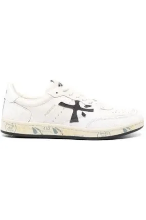 Premiata Low-Top Sneaker - White Bskt Clay 6775 Sneakers - Gr. 40 (EU) - in - für Damen