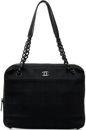 CHANEL Hobo Bags - 2001 Cotton Choco Bar Shoulder Bag - Gr. unisize - in - für Damen