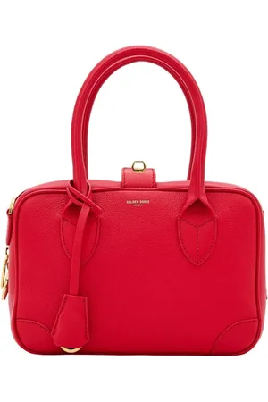 Golden Goose Hobo Bags - Red Leather Handbag With Detachable Strap - Gr. unisize - in - für Damen