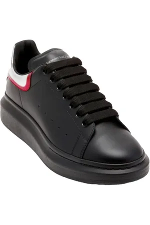 Alexander McQueen Low-Top Sneaker - Oversized Sneaker In Black - Gr. 45_5 - in - für Damen