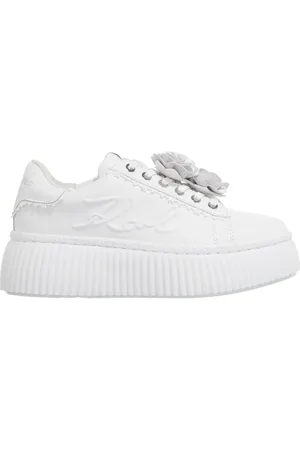 Karl Lagerfeld Low-Top Sneaker - Kreeper Lo Signia Flora Trim - Gr. 36 (EU) - in - für Damen