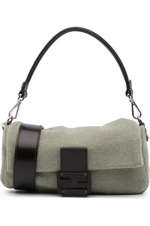 Fendi Crossbody Bags - 2000-2010 Cashmere Baguette Satchel - Gr. unisize - in - für Damen