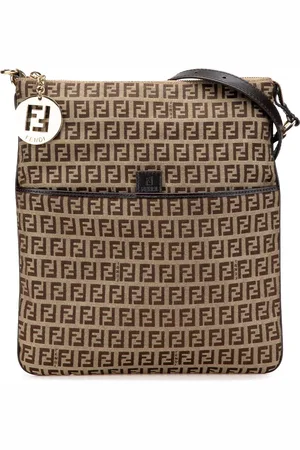 Fendi Hobo Bags - 2000-2010 Zucchino Canvas Crossbody - Gr. unisize - in - für Damen