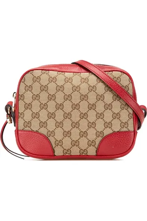 Gucci Hobo Bags - 2016-2024 GG Canvas Bree Crossbody - Gr. unisize - in - für Damen