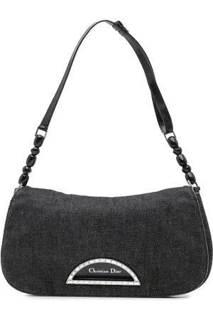 Dior Hobo Bags - 2000 Denim Malice Flap Shoulder Bag - Gr. unisize - in - für Damen