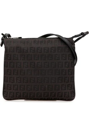 Fendi Hobo Bags - 2010-2024 Zucchino Canvas Crossbody - Gr. unisize - in - für Damen