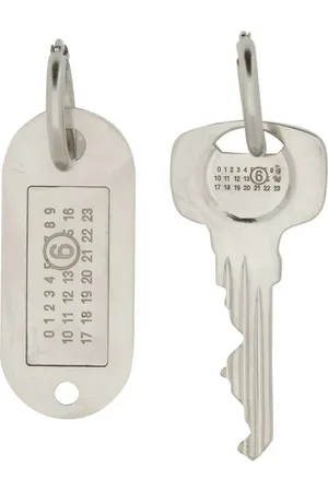 Maison Margiela Ohrringe - "Key" Earrings - Gr. unisize - in Silber - für Damen