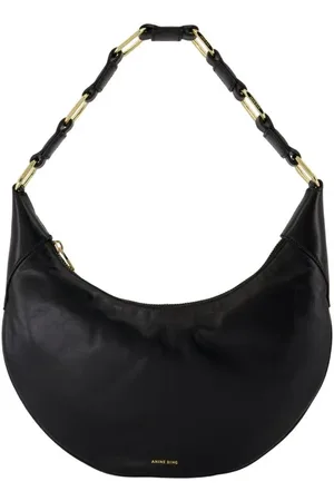 ANINE BING Hobo Bags - Kate Hobo Bag - Leather - Black - Gr. unisize - in - für Damen