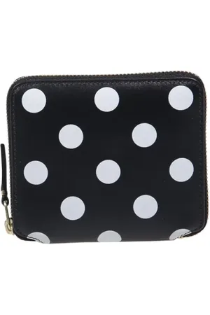 Comme des Garçons Portemonnaies - Dots Printed Small Zip Around Wallet - Gr. unisize - in - für Damen