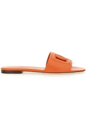 Dolce & Gabbana Sandalen - Slide Sandal With Logo - Gr. 36 (EU) - in - für Damen