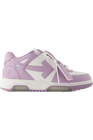 OFF-WHITE Low-Top Sneaker - Out Of Office Sneakers - Leather - Purple - Gr. 35 (EU) - in - für Damen