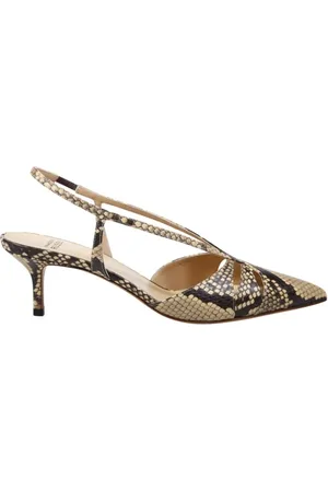 Francesco Russo Sandalen - Pointed Toe Sandals With Crisscross Straps - Gr. 36 (EU) - in - für Damen