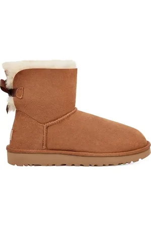 UGG Stiefel & Boots - Dames Laars Bruin 1016501/CHE Mini Bailey Bow - Gr. 36 (EU) - in - für Damen