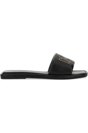 Tory Burch Sandalen - Double T Sport Slider Sandal - Gr. 6_5 - in - für Damen