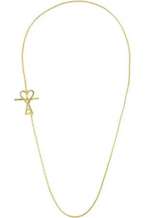 Ami Halsketten - Metal Adc 2 In 1 Chain Necklace - Gr. unisize - in - für Damen