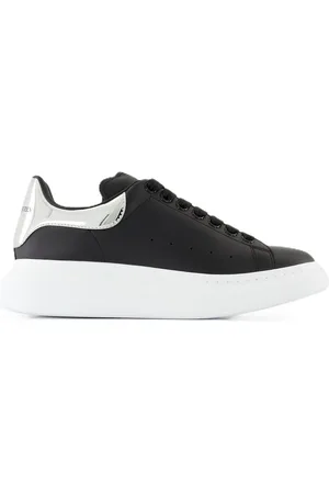 Alexander McQueen Low-Top Sneaker - Sneakers Oversized - Leather - Black - Gr. 39 (EU) - in - für Damen