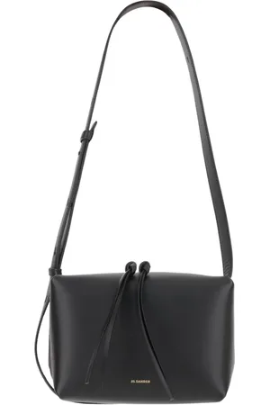Jil Sander Hobo Bags - Leather Shoulder Bag With Logo - Gr. unisize - in - für Damen
