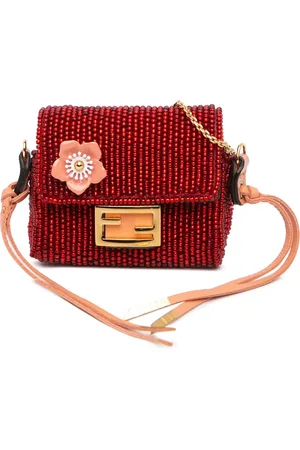 Fendi Hobo Bags - 2010-2024 Pico Beaded Baguette Charm Bag - Gr. unisize - in - für Damen