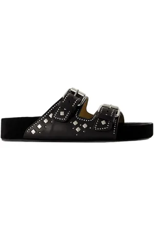 Isabel Marant Sandalen - Lennyo Gb Sandals - Leather - Black - Gr. 36 (EU) - in - für Damen
