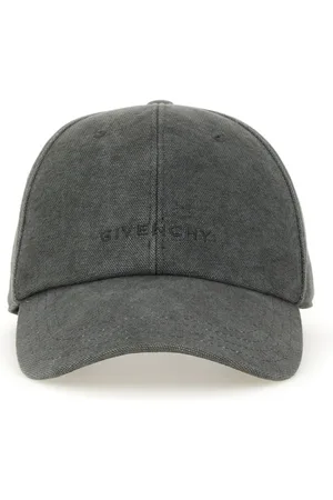 Givenchy Caps & Mützen - Structured Grey Baseball Hat With Logo Emblem - Gr. ONE SIZE - in - für Damen