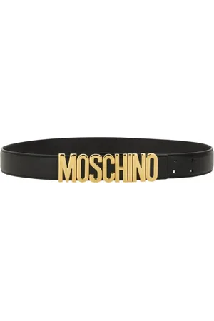 Moschino Gürtel - Leather Belt - Gr. 75 - in - für Damen