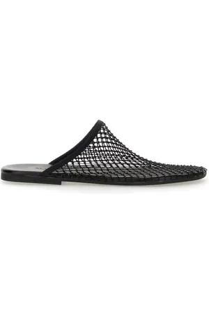 ALYSI Black Mesh Slip-On Sabot In Mesh - Gr. 36 (EU) - in