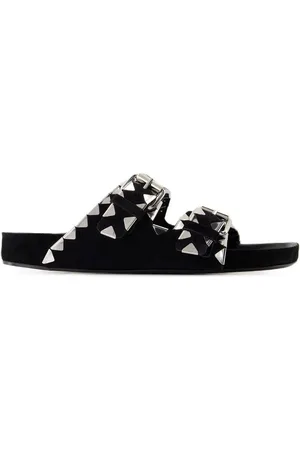 Isabel Marant Sandalen - Lennyo Sandals - Leather - Black - Gr. 36 (EU) - in - für Damen