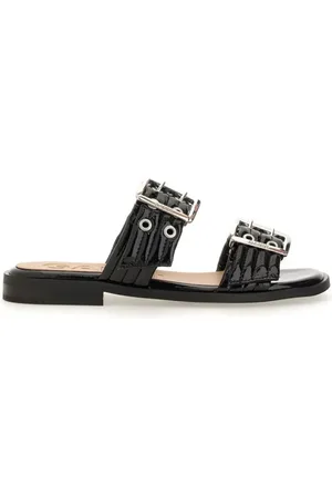 Ganni Sandalen - Sandal With Buckle - Gr. 36 (EU) - in - für Damen