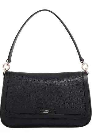 Kate Spade Crossbody Bags - Hudson Pebbled Leather Flap Shoulder Bag - Gr. unisize - in - für Damen
