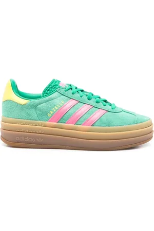 adidas Low-Top Sneaker - Gazelle Bold W Cougrn/lucpnk/pursul - Gr. US_9_5 - in - für Damen