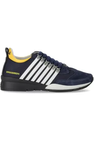 Dsquared2 Low-Top Sneaker - Legenday Navy Blue Yellow Sneaker Blue - Gr. 40 (EU) - in - für Damen