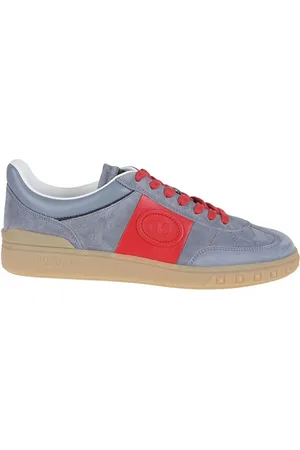 VALENTINO GARAVANI Low-Top Sneaker - Grey Nappa Calfskin Low Top Upvillage Sneaker - Gr. 39 (EU) - in - für Damen