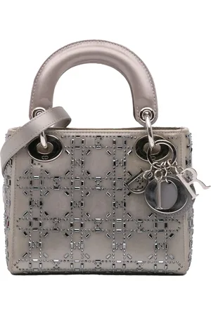Dior Crossbody Bags - 2018 Mini Satin Cannage Beaded Lady Dior - Gr. unisize - in - für Damen