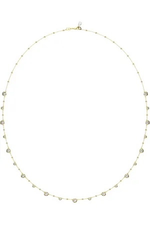 Swarovski Halsketten - Imber strandage, Round cut - Gr. unisize - in Weiß - für Damen