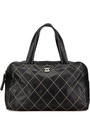 CHANEL Crossbody Bags - 2000-2002 CC Wild Stitch Lambskin Handbag - Gr. unisize - in - für Damen
