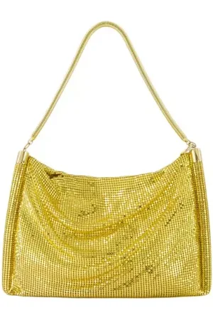 Paco rabanne Hobo Bags - Pixel Tube Small Hobo Bag - Aluminium - Gold - für Damen