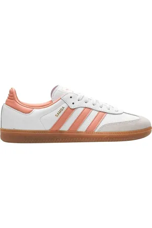 adidas Low-Top Sneaker - Samba Og Cloud White / Wonder Clay / Crystal White - Gr. US_10_5 - in - für Damen